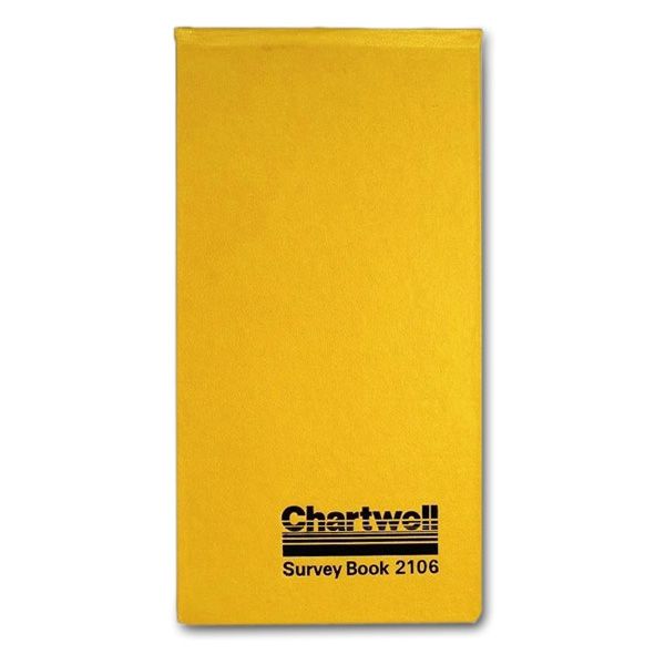 Chartwell 2106 Traverse 4x8" Field Book with Feints