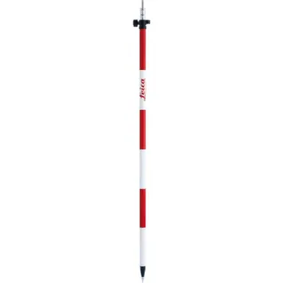 Leica GLS111 2.6m Telescopic Reflector / Prism Pole with Leica Spigot