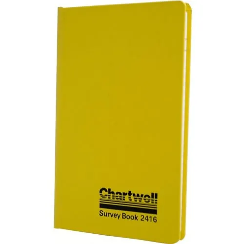 Chartwell 2416 Survey Level Rise & Fall Field Book