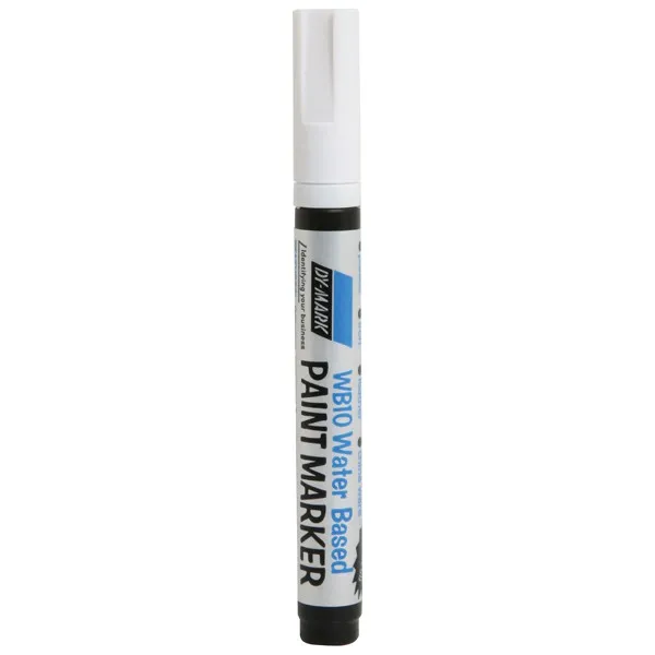 Dy-Mark WB10 Paint Marker - White