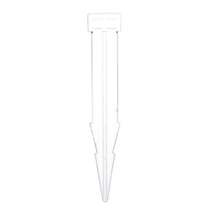 Polytec Survey Pegs 450x75x75mm - White (Box of 50) SSLW