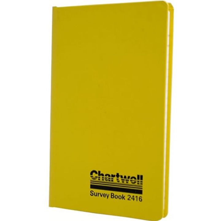 Chartwell 2416 Survey Level Rise & Fall 7.5"x4.75" Field Book