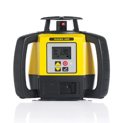 Leica Rugby 680 Laser Level with Rod-Eye 160 Digital - Li-Ion