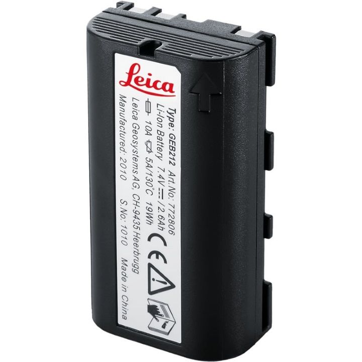 Leica GEB212 2.6Ah Li-Ion Battery