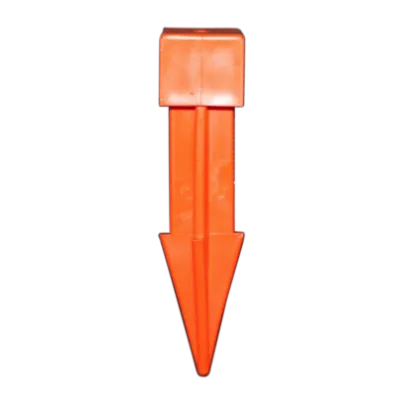 Polytec Survey Pegs 210x50x50mm - Orange (Box of 150) SSDO