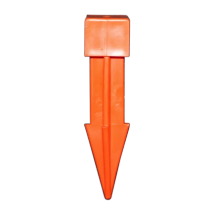 Polytec Survey Pegs 210x50x50mm - Orange (Box of 150) SSDO