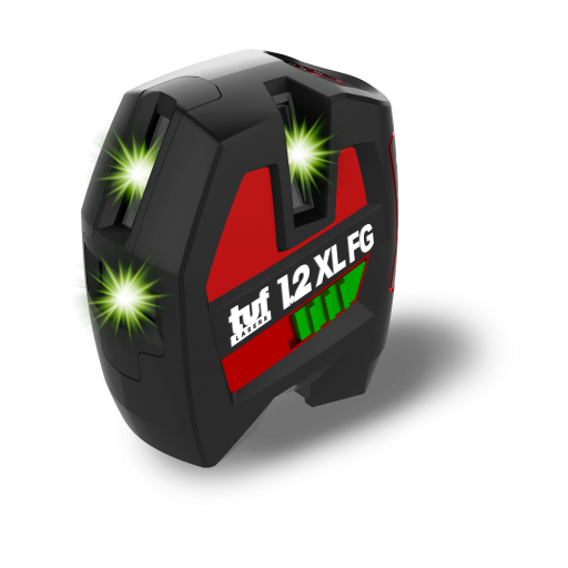 TUF 1.2XL Green Multi Cross Line Laser Level **
