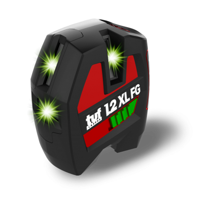 TUF 1.2XL Green Multi Cross Line Laser Level **