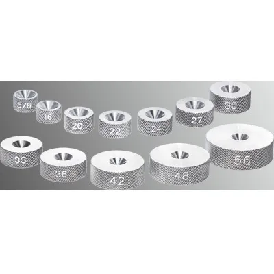 PQR Nuts - Set of 12 Stainless Precision Survey Nuts