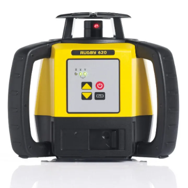 Leica Rugby 620 Laser Level with Rod-Eye 140 Classic - Alkaline