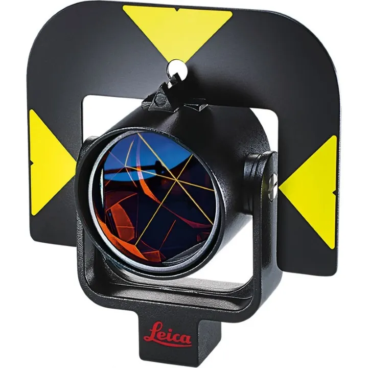 Leica GPR121 Pro Circular Prism with Holder & Target Plate