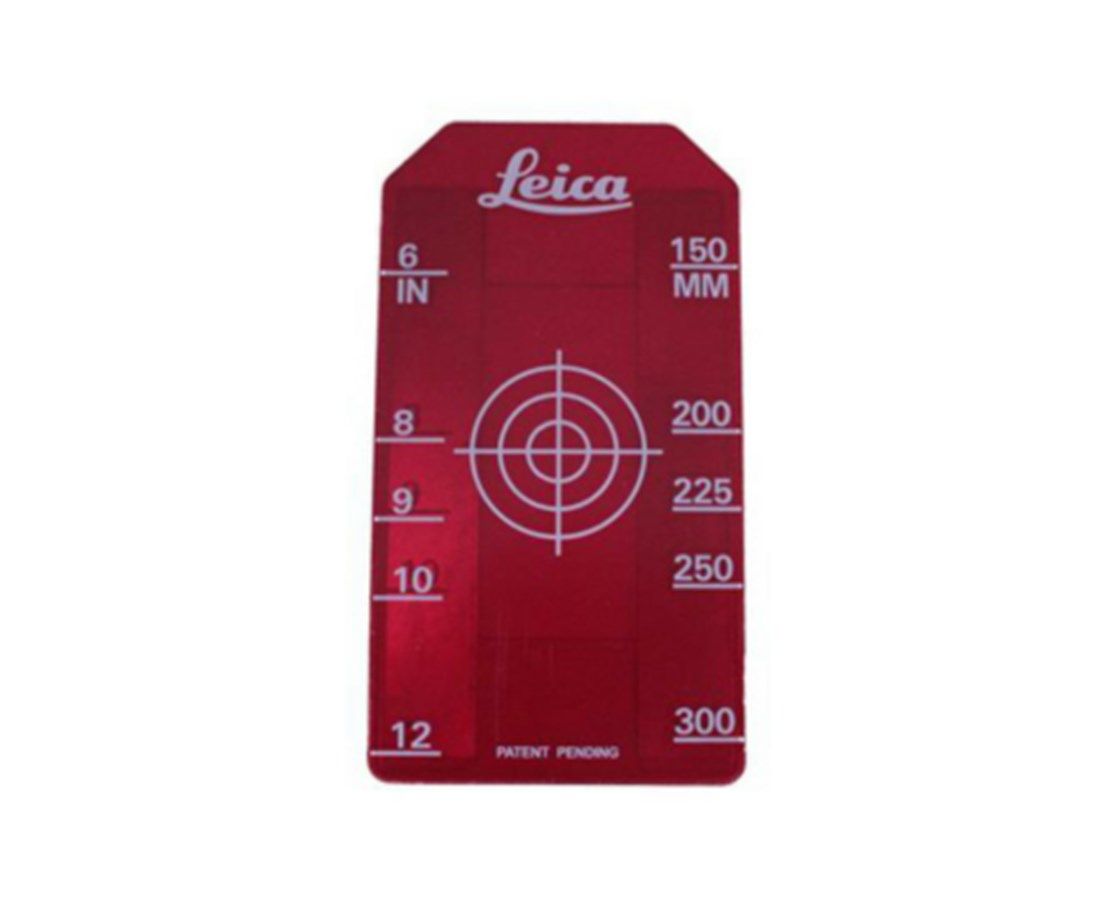 Leica Target Insert 150-300mm Red for Piper 100 / 200