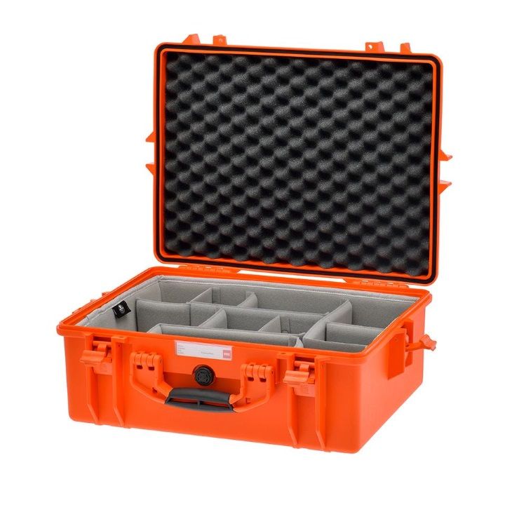 HPRC 2600 - Hard Case with Second Skin Divider Kit Orange