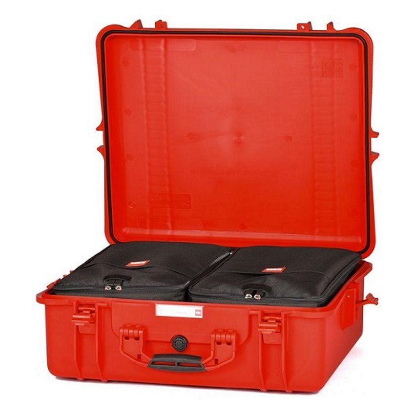HPRC 2700 - Hard Case with Bag & Dividers (Red) **