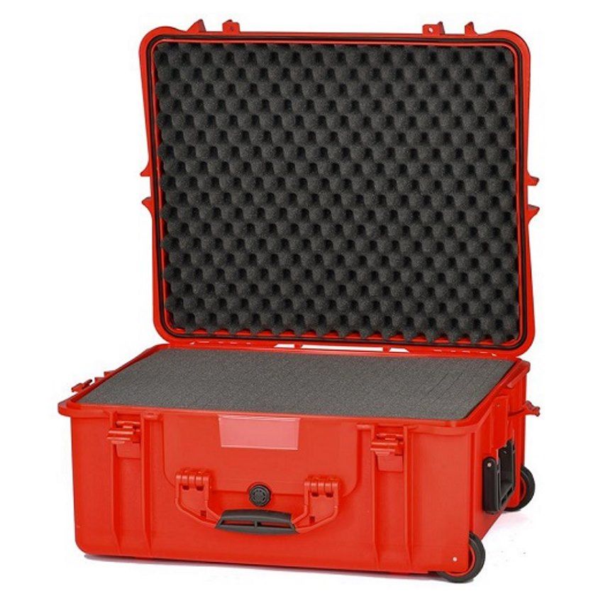 HPRC 2700W - Wheeled Hard Case with Foam (Red)