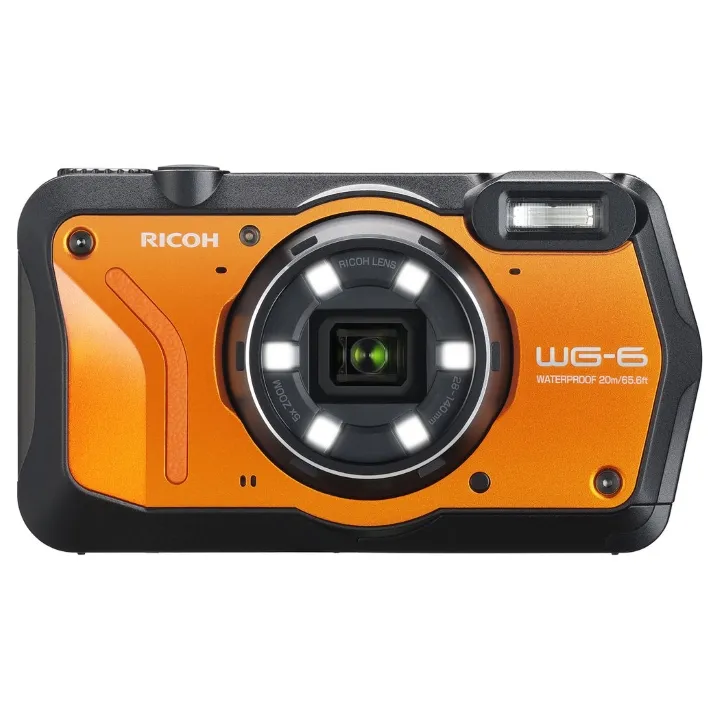 Ricoh WG-6 20MP Camera Kit - Orange ** Refer 1496 **