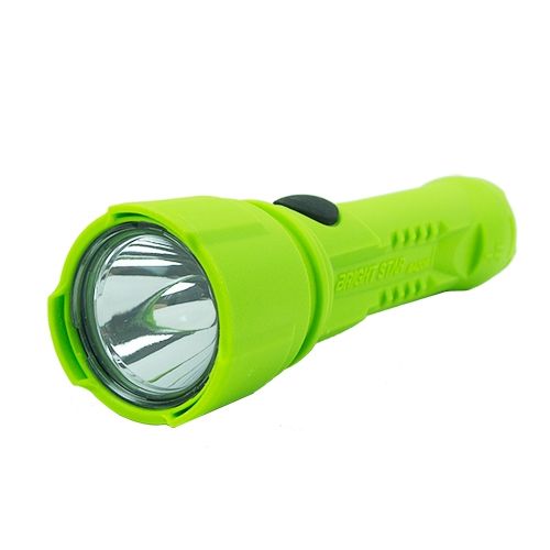 Koehler Brightstar Flashlight 3AA LED HV Green HW IECEx Approved