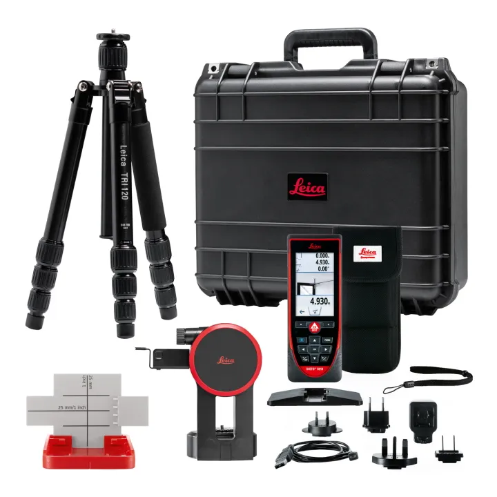 Leica Disto S910 Package Inc. TRI120 Tripod, FTA360-S & hard case