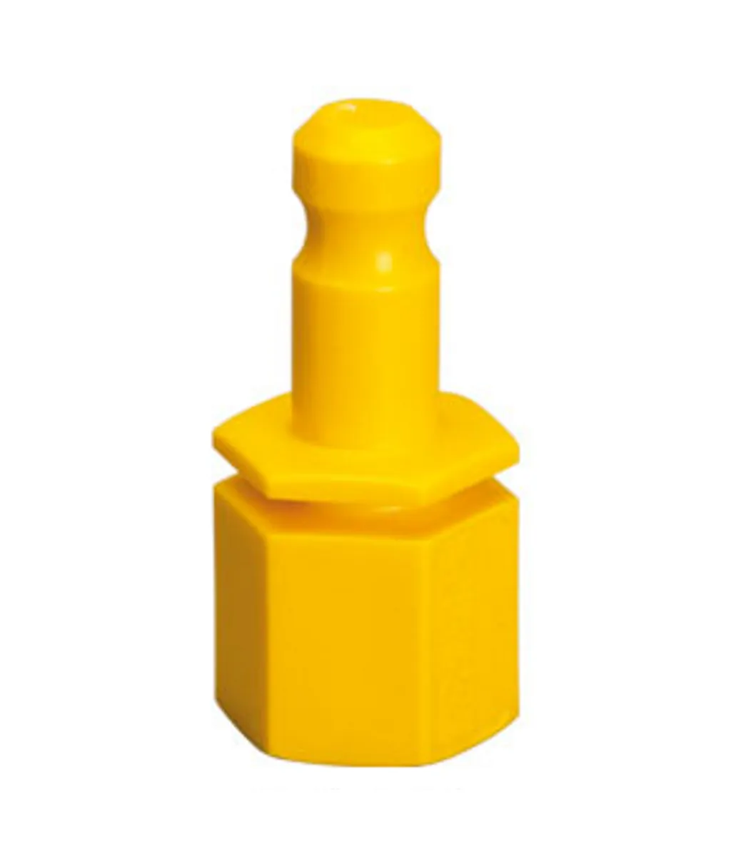 Yellow Adapter, 3/8" Whitworth to Leica Spigot for 5KB Convergence Bolt
