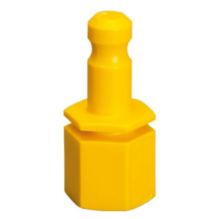 Yellow Adapter, 3/8" Whitworth to Leica Spigot for 5KB Convergence Bolt