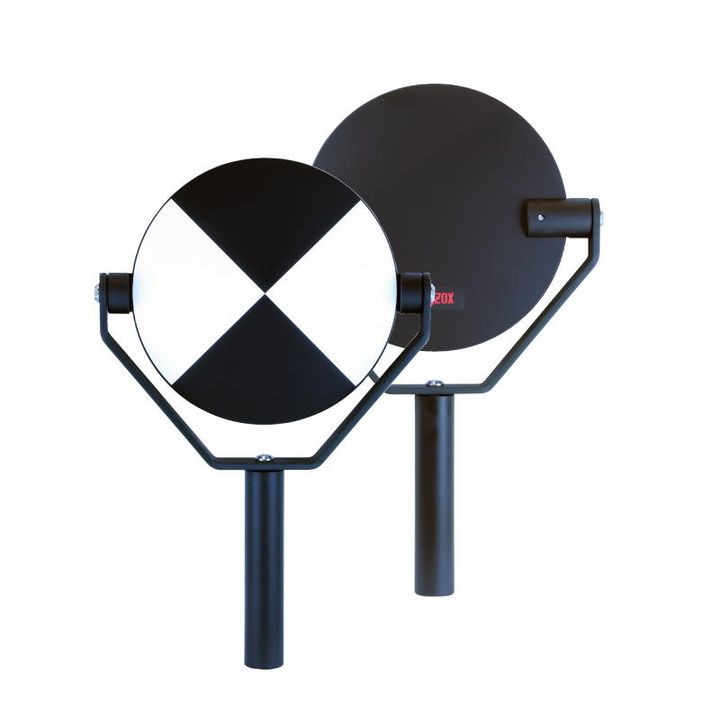 Myzox ST-6S4M HDS 6" Scanner Target Kit (Set of 4) - Includes Case & Magnet Mounts