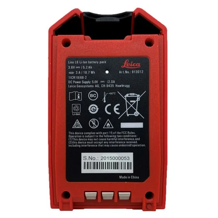 Leica Lino L6R-1/ L6G-1 Li-ion battery pack