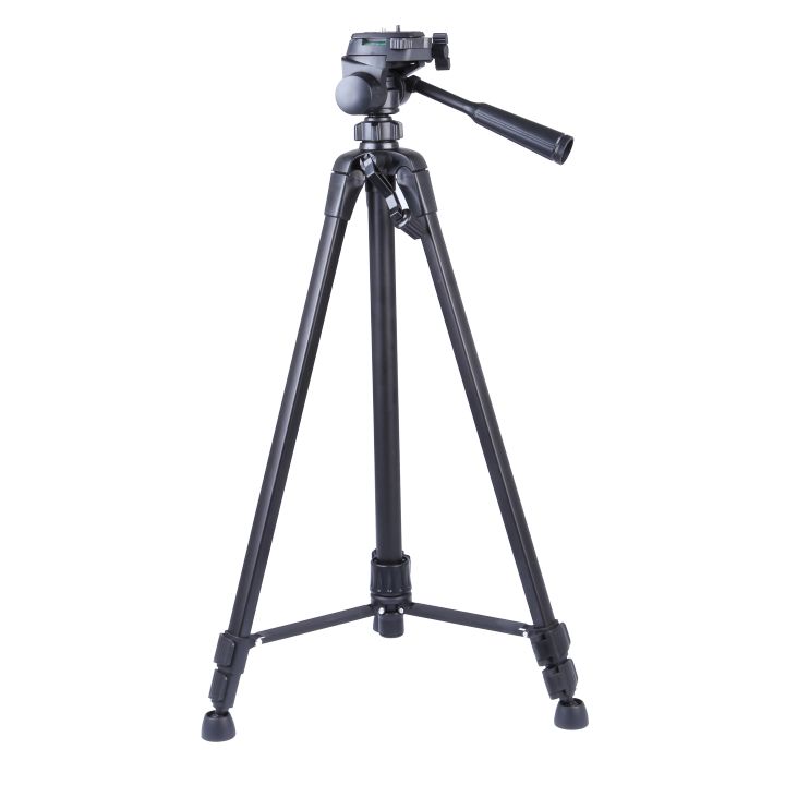 TUF Laser Level Tripod with 1/4" Thread Pan Tilt Head for Disto and Line lasers