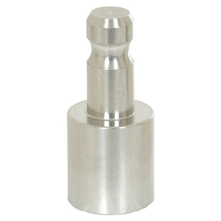 SECO Adapter 5/8"-11" Female to Leica Spigot Male - Stainless Steel