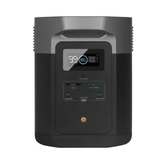 Ecoflow Delta Max Power with Max 2400W AC output and 2KWh (168Ah@12V) Lithium Battery**