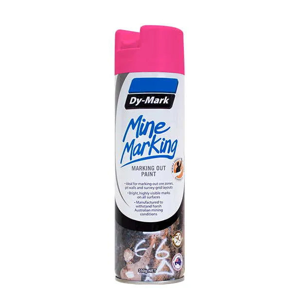 Dy-Mark Mine Marking Fluro Pink Spray Paint