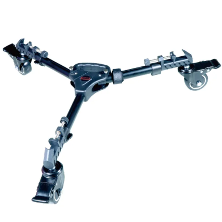 Myzox S-D1 Tripeaks Tripod Dolly with Caster Wheels
