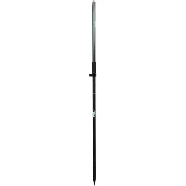 SECO 2m / 2 Section Carbon Fiber GPS / Prism Pole with 5/8" Thread