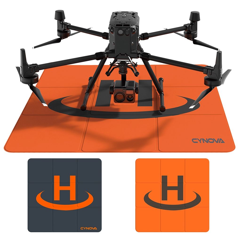 CYNOVA Universal Drone Landing Pad / GPC 4 Rings - 100x100cm ** use code S-LP-100X100