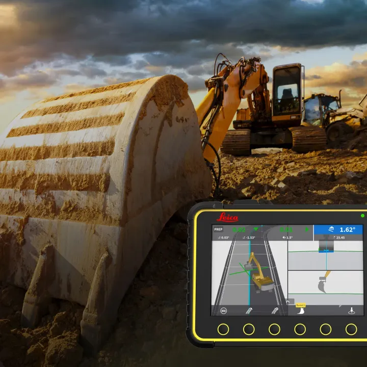 Leica iCON MC1 3D for Excavators