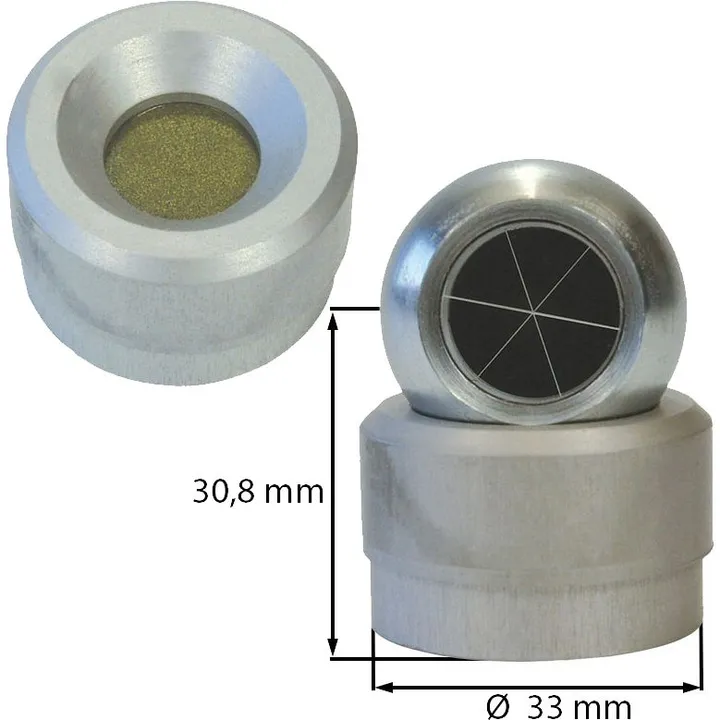 Ball base 33 mm, for ball 30mm, holding force 12/20 kg