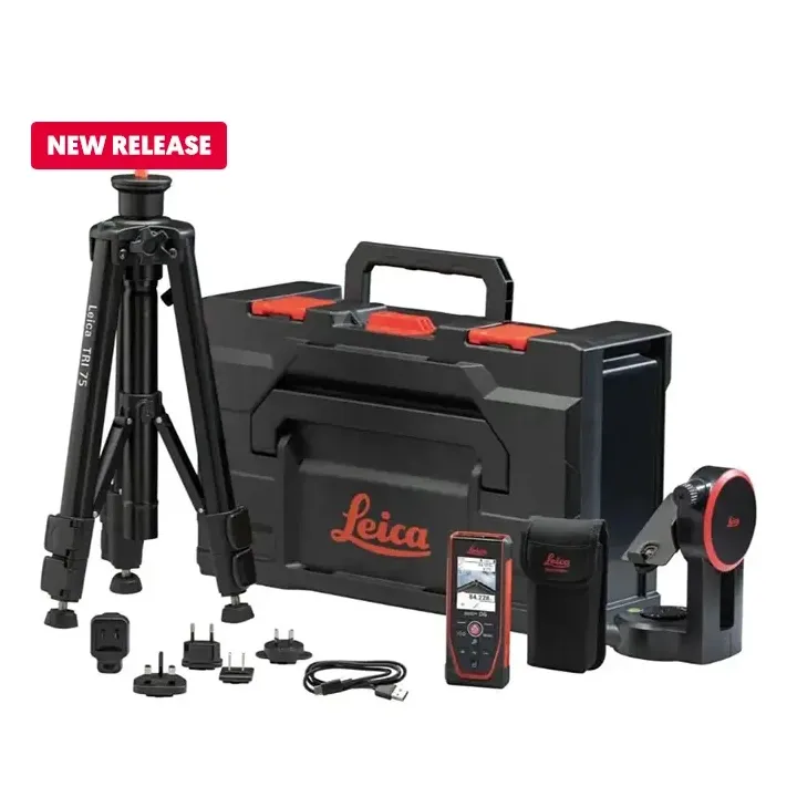 Leica Disto D5 Laser Distance Meter Kit - Incl FTA360 adapter +TRI 75 + Case
