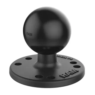 RAM Round Plate with 1.5" Ball - C Size