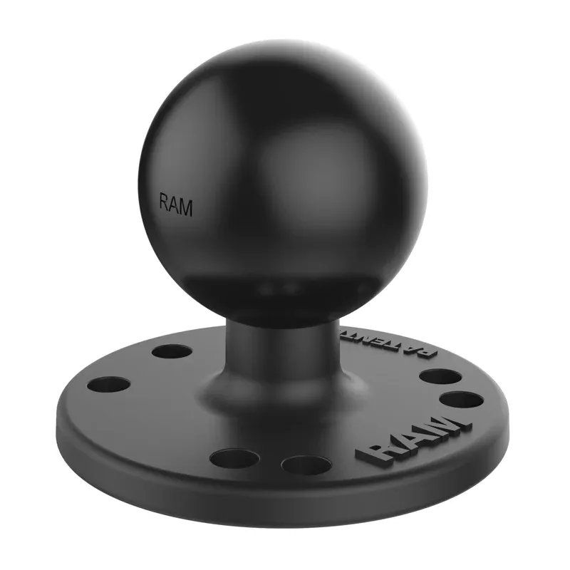 RAM Round Plate with 1.5" Ball - C Size