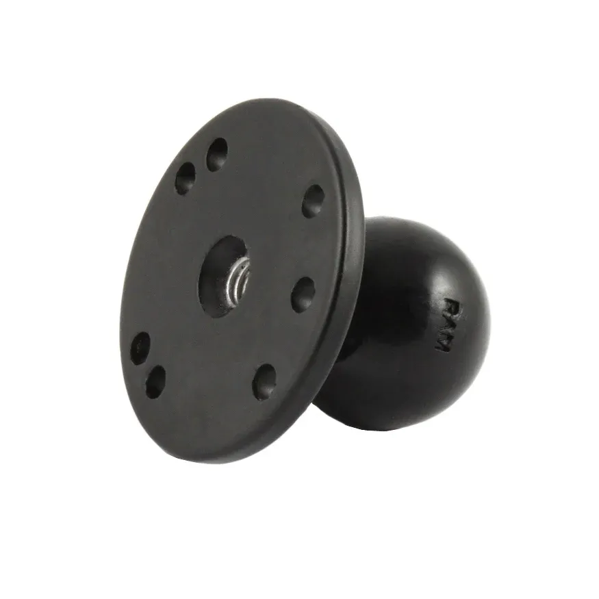 RAM Mount 1.5" Ball on 2.5" Plate with 3/8"-16 Thread - C Size