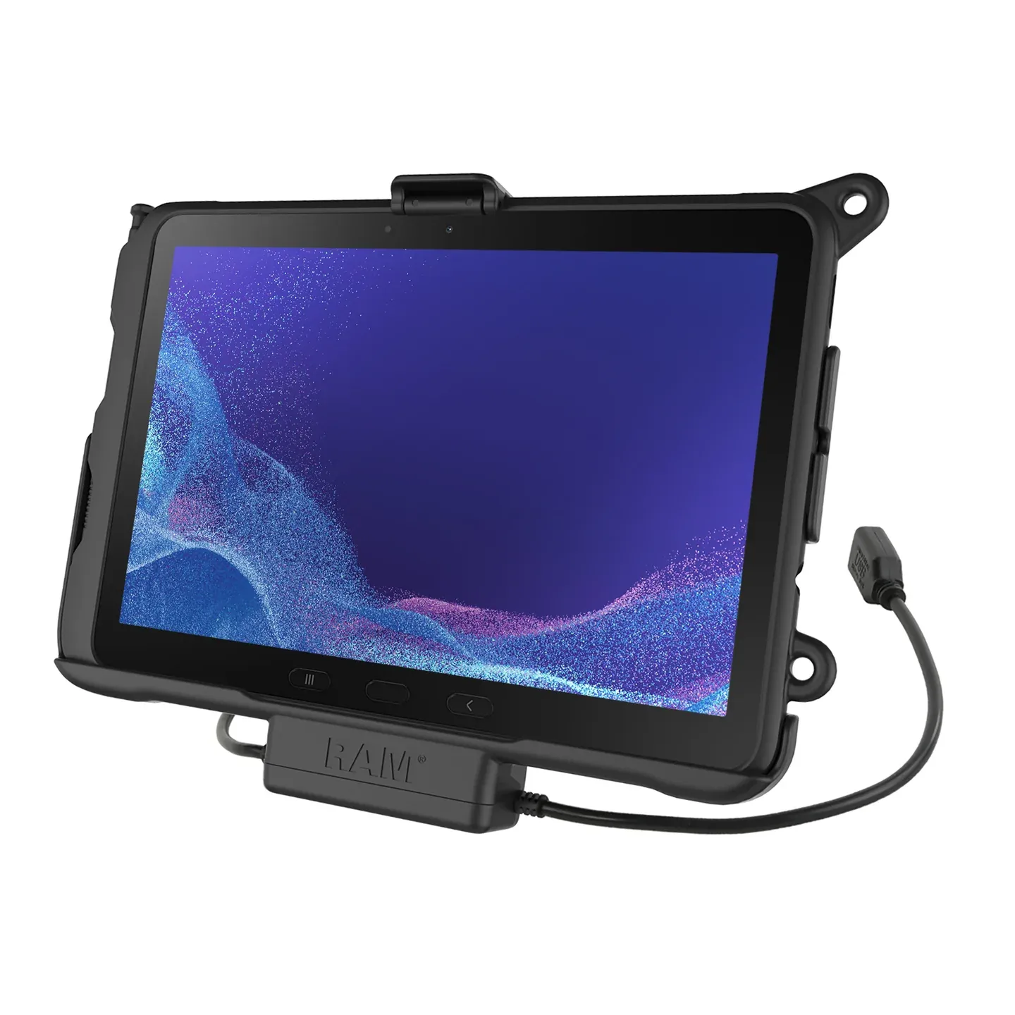 RAM EZ-Roller Powered Dock for Samsung Tab Active4 Pro & Tab Active Pro