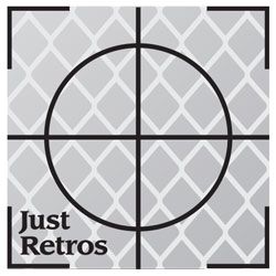 Retro Survey Target 40mm x 40mm - Pack of 20