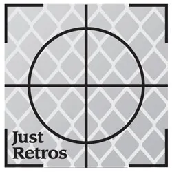 Retro Survey Target 20mm x 20mm Pack of 20