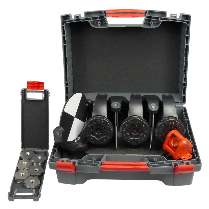 Rothbucher KS2-422MC Laser Scanner Target Suitcase Set