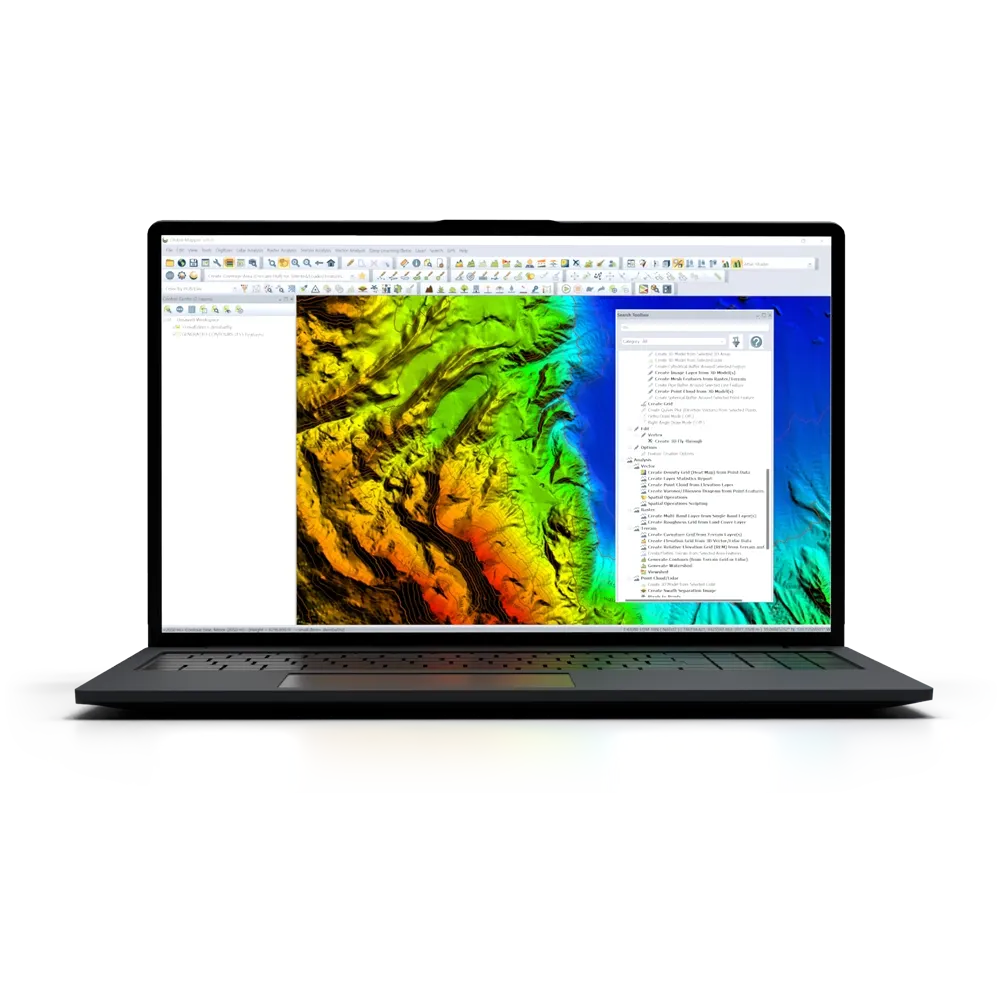 Blue Marble Global Mapper Pro Software - Floating License