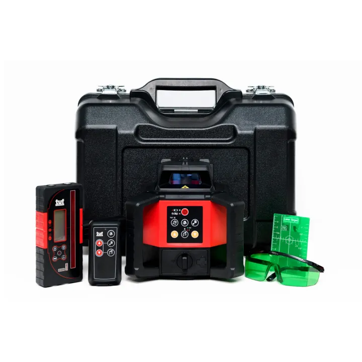 TUF RHVP 208G Green Rotation Laser Level (HVG) with mm Receiver