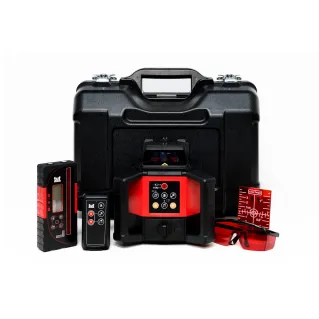 TUF RHVP 208R Red Rotation Laser Level (HVR) with mm Receiver