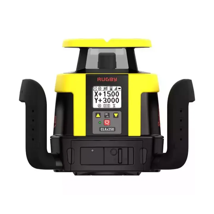Leica Rugby CLAx 550 Hz/Vt Dial-In Dual Grade Laser +/- 8% w Combo+ receiver & Li-Ion