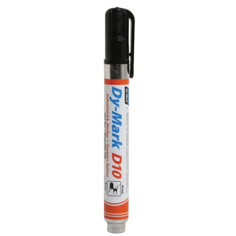 Dy-Mark D10 Ink Marker Black - Box of 12