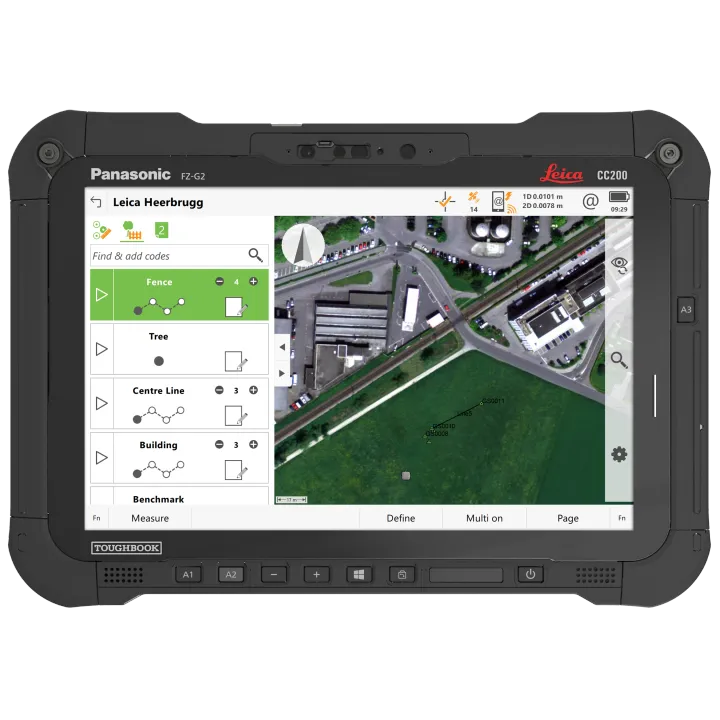 Leica Captivate CC200 Rugged 10" Tablet PC