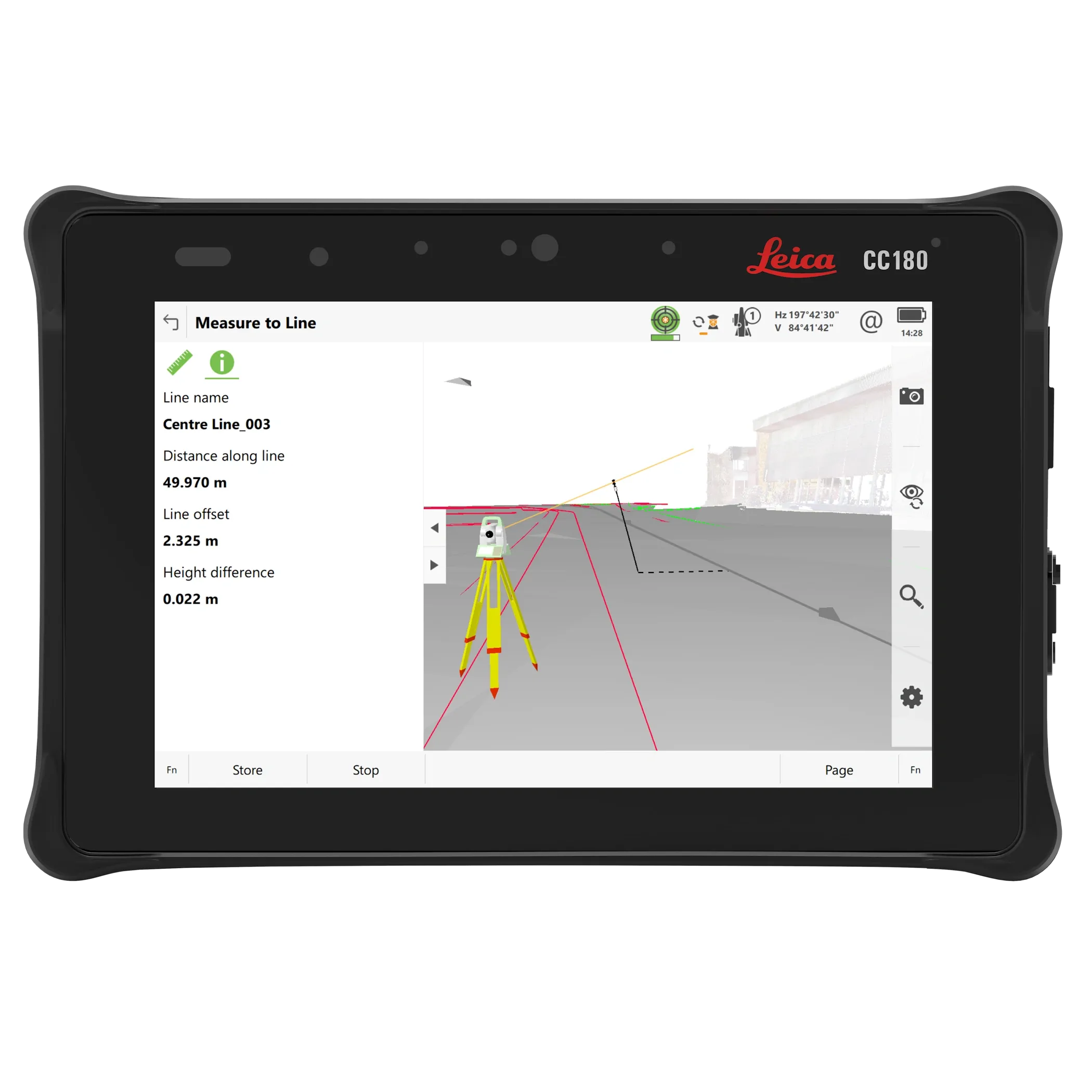 Leica CC180 Captivate Windows 8" Tablet